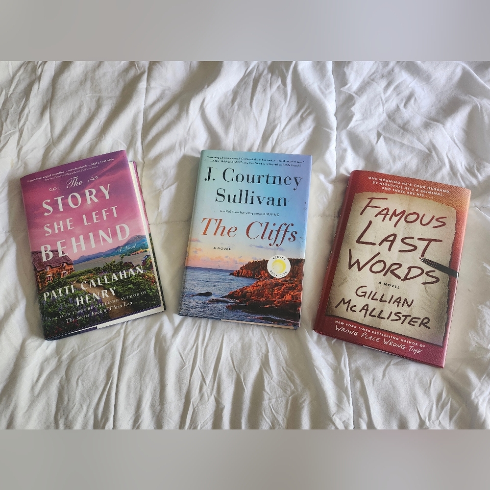 Set of Three Hardcover Books